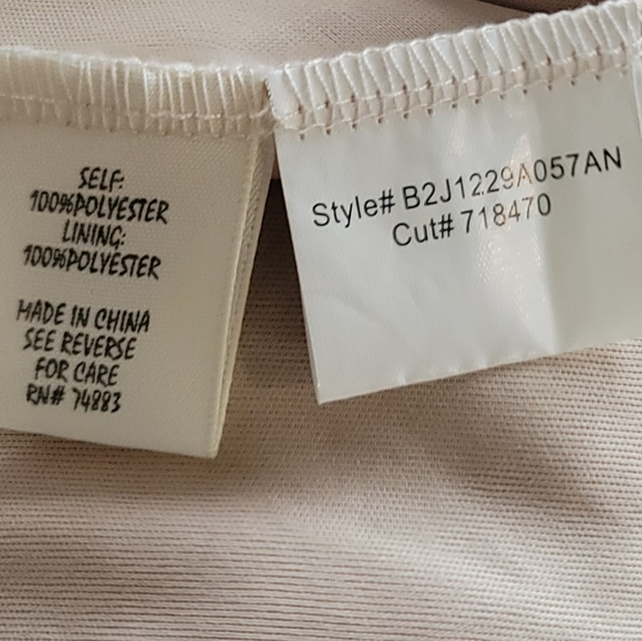 ADIVA PEACH PLEATED MIDI  CHIFFON SKIRT XL - Picture 3 of 7